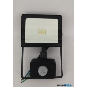 K-LED Reflektor 10W moz.érz. 6400K fekete KUJ105