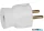 LEGRAND 050315 Legrand 2P+F csatlakozó dugó műanyag, fehér