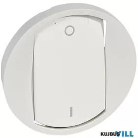   LEGRAND 068021 Céliane széles billentyű kétpólusú kapcsolóhoz fehér KIFUTÓ