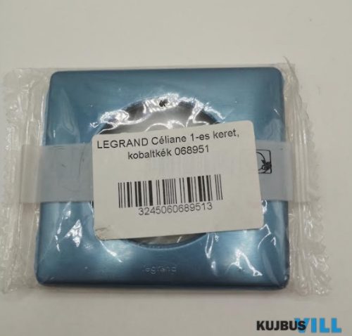 LEGRAND Céliane 1-es keret, kobaltkék 068951 KIFUTÓ