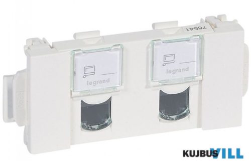 LEGRAND LCS2 Cat.5e UTP  2xRJ45 Program Mosaic aljzat DLP csatornához 076541 KIFUTÓ