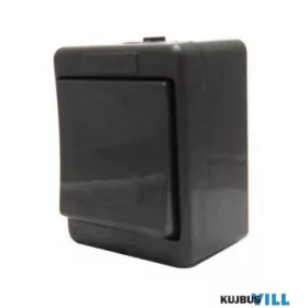 LEGRAND 083925 Kontállux IP44 csillárkapcsoló szürke