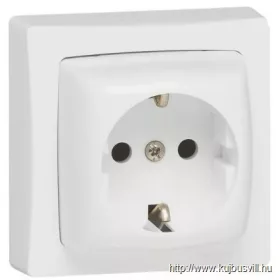   LEGRAND 086129 Oteo falon kívüli 2P+F csatlakozóaljzat fehér