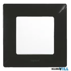 LEGRAND 397051 Niloé egyes keret, onyx fekete