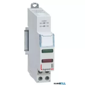   LEGRAND 412931 CX3 moduláris jelzőlámpa dupla LED piros+zöld 110/400V ~