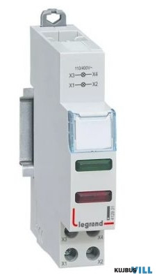 CX3 moduláris jelzőlámpa dupla LED piros+zöld 110/400V ~ 412931