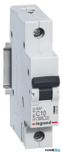 LEGRAND 419200 RX3 kismegszakító 1P C10 6000A BIC