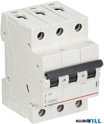 LEGRAND 419232 RX3 kismegszakító 3P C6 6000A BIC