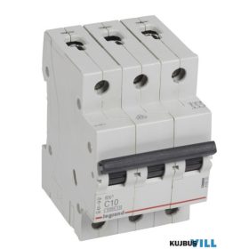 LEGRAND 419233 RX3 kismegszakító 3P C10 6000A BIC