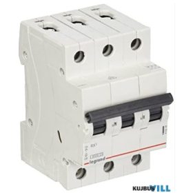 LEGRAND 419239 RX3 kismegszakító 3P C40 6000A BIC