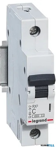 LEGRAND LR kismegszakító 1P 40A C 605008 KIFUTÓ