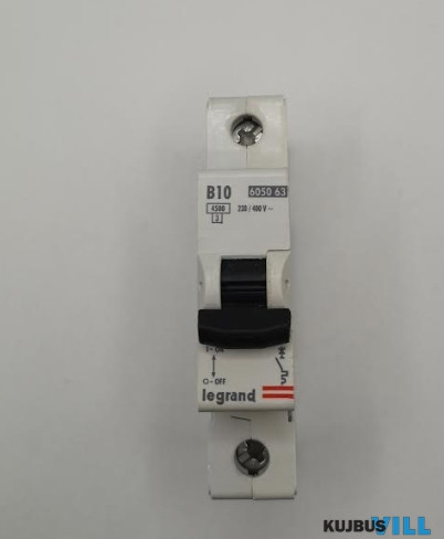 LEGRAND LR kismegszakító 1P 10A B 605063