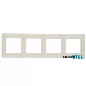 LEGRAND 665014 Niloé 4-es keret bézs
