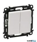 LEGRAND 752155 Valena Life csillárkapcsoló IP44 fehér