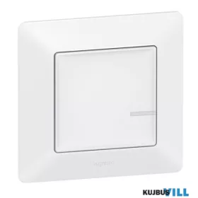   LEGRAND 752184 Valena Life okos egypólusú kapcsoló / fényerőszabályzó (végrehajtó), süllyesztett, kompenzátor modullal és díszítőkerettel, fehér KIFUT