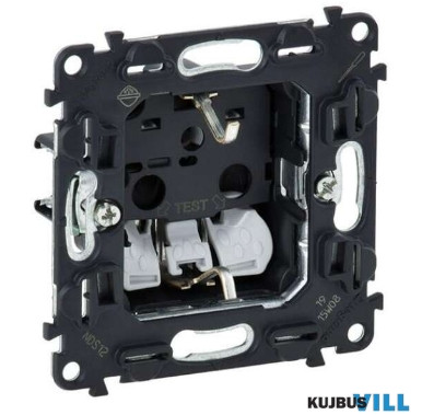 LEGRAND 753020 Valena InMatic 2P+F csatlakozóaljzat mechanizmus biztonsági zsaluval, rugós vezetékbekötéssel