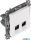 LEGRAND 753141 Valena Life 2xRJ45 Cat. 5e UTP csatlakozóaljzat  fehér