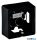 LEGRAND 754066 Valena Life kiemelődoboz, egyes, fekete