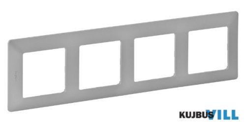 LEGRAND 754134 Valena Life négyes keret alumínium