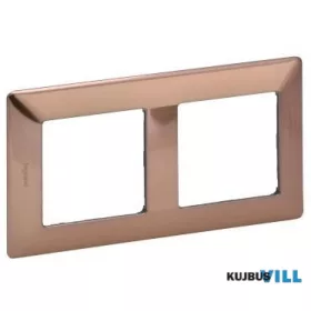 LEGRAND 754162 Valena Life kettős keret réz dekor