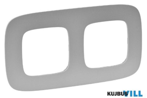 LEGRAND 754392 Valena Allure Kettes keret, Alumínium