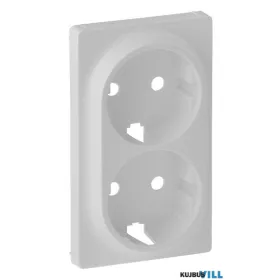   LEGRAND 754950 Valena Life 2x2P+F csatlakozóaljzat burkolat fehér
