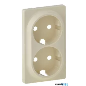   LEGRAND 754951 Valena Life 2x2P+F csatlakozóaljzat burkolat elefántcsont