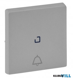 LEGRAND 755052 Valena Life csengőjeles, jelzőfényes billentyű alumínium