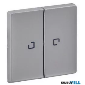   LEGRAND 755222 Valena Life kettős fényjelzős billentyű alumínium