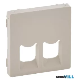   LEGRAND 755421 Valena Life 2xRJ45/RJ11 csatlakozóaljzat burkolat elefántcsont