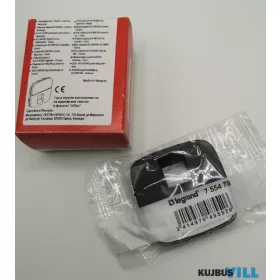   LEGRAND 755478 Valena Allure RJ11/RJ45 aljzat burkolat címketartóval, Fekete