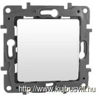 LEGRAND 764517 Niloé kétpólusú kapcsoló, fehér