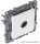 LEGRAND 764551 Niloé TV csillagpontos aljzat, 9,5 (apa), végzáró (1 dB), fehér