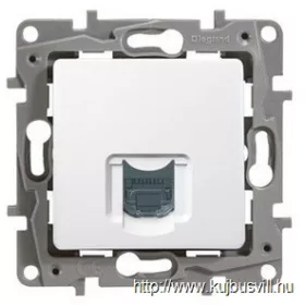   LEGRAND 764573 Niloé RJ45 Cat.6 UTP csatlakozóaljzat, fehér