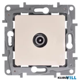 LEGRAND 764655 Niloé TV aljzat, végzáró (10 dB), bézs