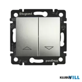 LEGRAND 770114 Valena redőnynyomó alumínium