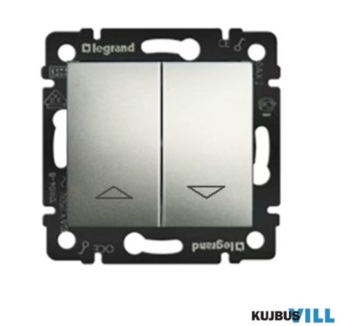 LEGRAND 770114 Valena redőnynyomó alumínium