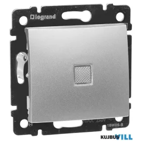   LEGRAND 770148 Valena keresztkapcsoló jelzőfénnyel alumínium