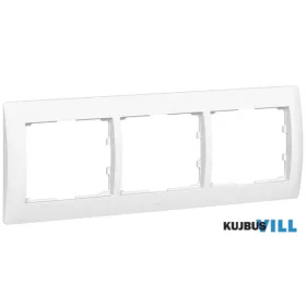   LEGRAND 771003 Galea Life keret 3-as vízszintes, fehér KIFUTÓ