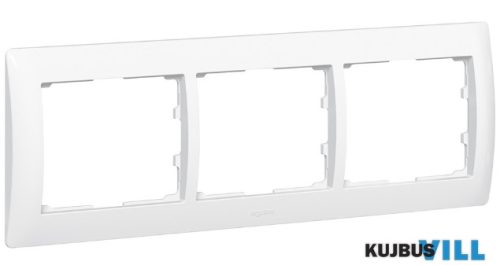 LEGRAND 771003 Galea Life keret 3-as vízszintes, fehér