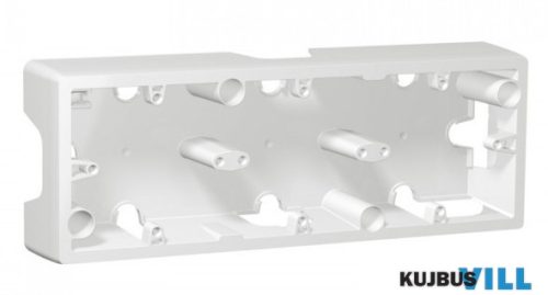 LEGRAND 771098 Galea Life kiemelő keret 3-as vízszintes, fehér