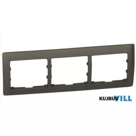   LEGRAND 771203 Galea Life keret 3-as vízszintes, mélybronz KIFUTÓ