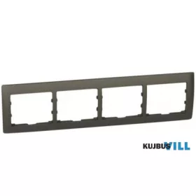   LEGRAND 771204 Galea Life keret 4-es vízszintes, mélybronz KIFUTÓ