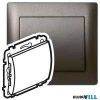 LEGRAND 771278 Galea Life vakfedél mélybronz