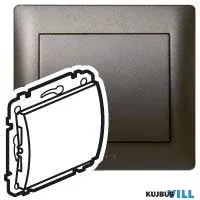LEGRAND 771278 Galea Life vakfedél mélybronz KIFUTÓ