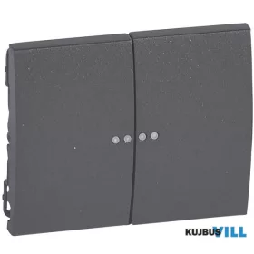   LEGRAND 771279 Galea Life kettős billentyű 2 fényjelzős,mélybronz KIFUTÓ