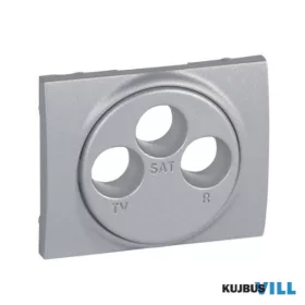   LEGRAND 771373 Galea Life TV-RD-SAT burkolat 2 km alumínium KIFUTÓ