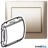 LEGRAND 771478  Galea Life vakfedél titánium KIFUTÓ