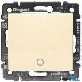   LEGRAND 774192 Valena IP44 kétpólusú kapcsoló, elefántcsont