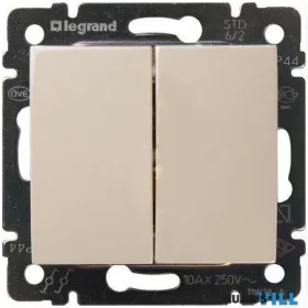 LEGRAND 774308 Valena kettős váltókapcsoló elefántcsont